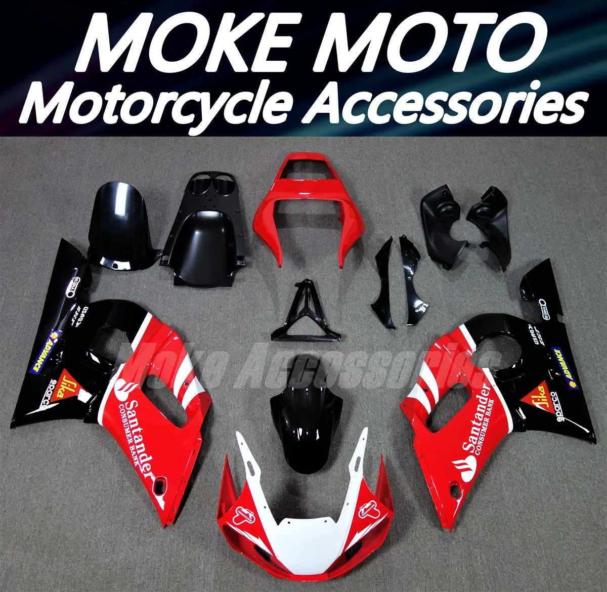 

Motorcycle Fairings Kit Fit For Yzf R6 1998 1999 2000 2001 2002 Bodywork Set High Quality ABS Injection NEW Red Black