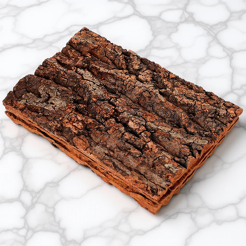 

3Pcs Reptile Bark Platform Cork Bark Terrarium Landscape Reptile Habitat Decoration Terrarium Background