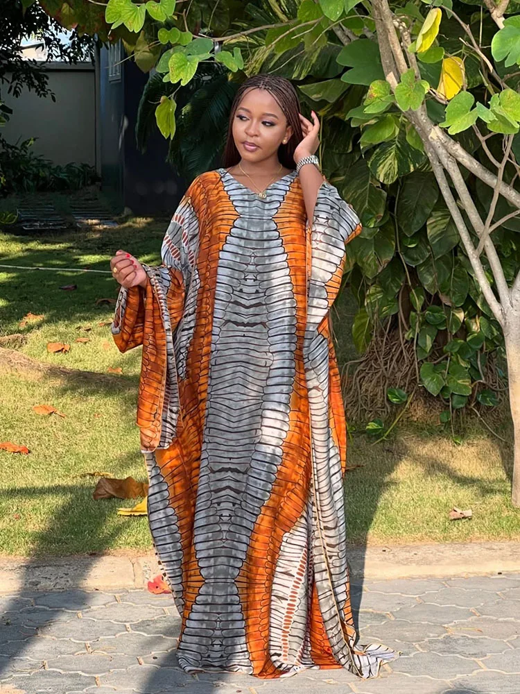 

Custom Classic African Style Print Dress, Plus Size Elegant for Formal Occasion & Dinner