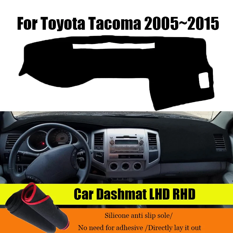 

ZUIMI Dashboard Cover Dash Mat Dashmat For Toyota Tacoma 2005~2015 Dash Board Cover Pad Sun Shade
