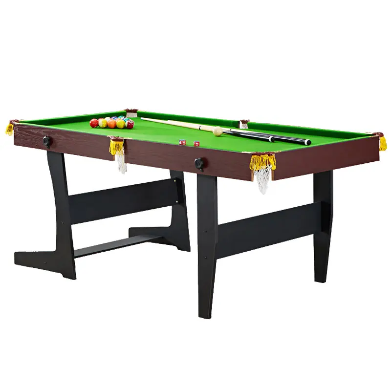 Billiards table Household small children\'s English snooker table Household indoor folding American black eight pool table