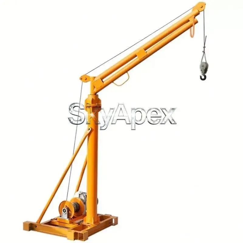 

Высококачественный электрический канатный тельфер для наружного использования, подъемное оборудование для кранов с основным двигателем и компонентами, сверхмощный