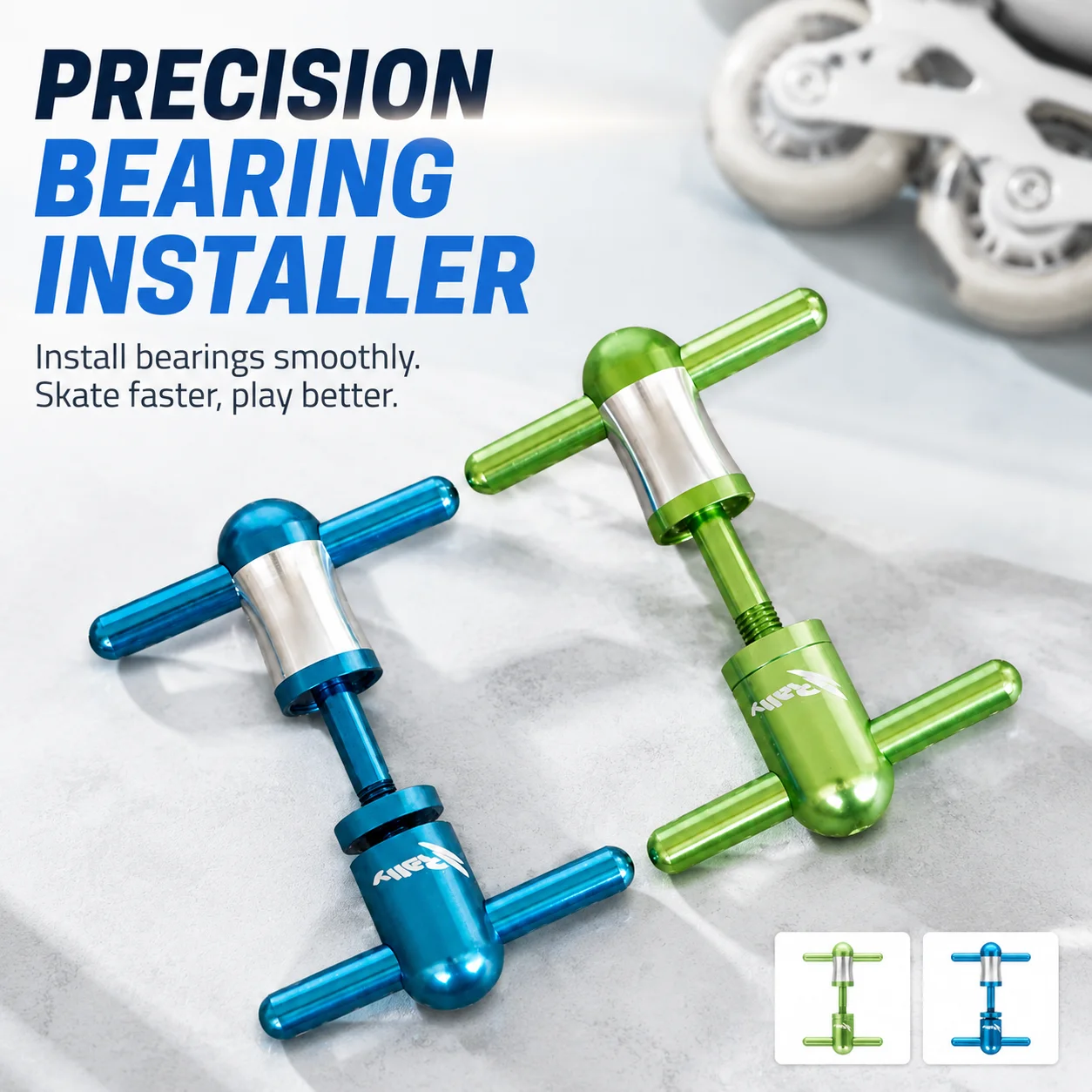 608 Bearing Press Puller Tool For Inline Skates Skateboard Bearing Installer Dismantle Tool Longboard Roller Skate Accessories