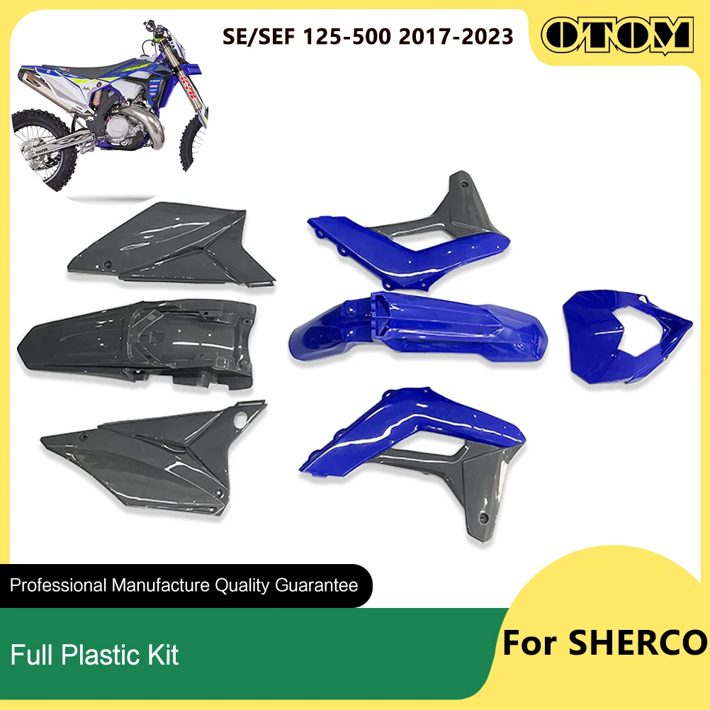 

OTOM 2017-2023 Motorcycle Full Plastic Kit Body Guard Fairing Cover Mudguard Fender Panel Headlight Housing For SHERCO SE SEF