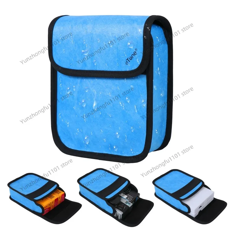 Blue/green, X-ray-proof Lead Bag, SLR Storage, Photosensitive Material, Radiation-proof, Exposure-proof Camera Bag.