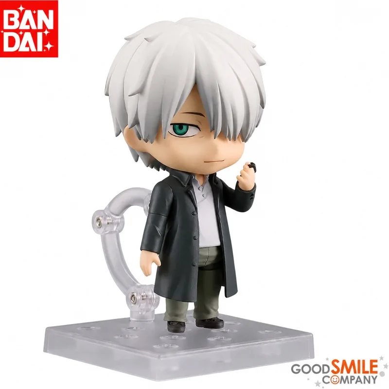 In Stock Bandai Original Bandai Mushishi Ginko Action Figure Model Doll Brand New Boxed Anime Characters Toys Model Garage view 2