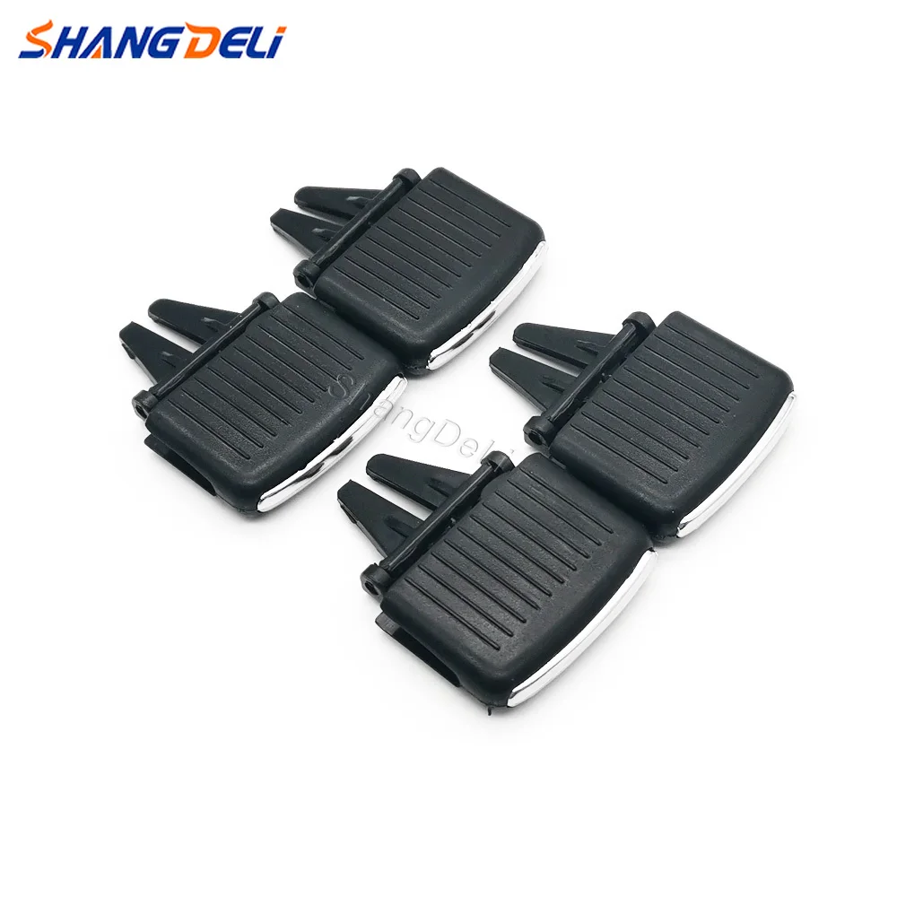Image of 4er-Set passend für Golf 5 Jetta MK5 Auto Lüftungsgitter-Einstellhebel Armaturenbrett A/C Lüftungsauslass-Clip-Tab