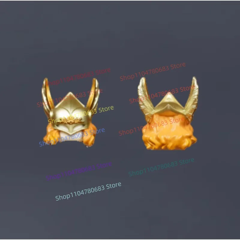 MOC بنة الملاك خوذة درع أجنحة شخصية صغيرة التجمع نموذج عرض الكرتون أنيمي الملحقات لعبة هدية تحصيل