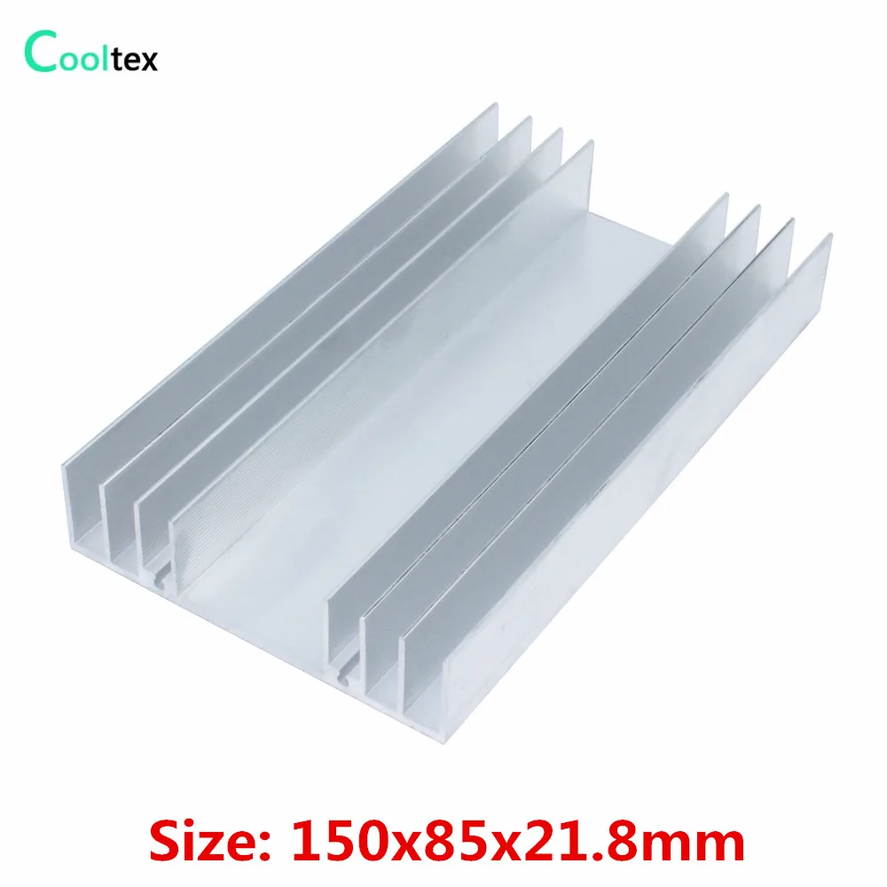 

150x85x21.8mm Aluminum Heatsink Heat Sink Cooling Cooler for LED Electronic Chip Heat Dissipation