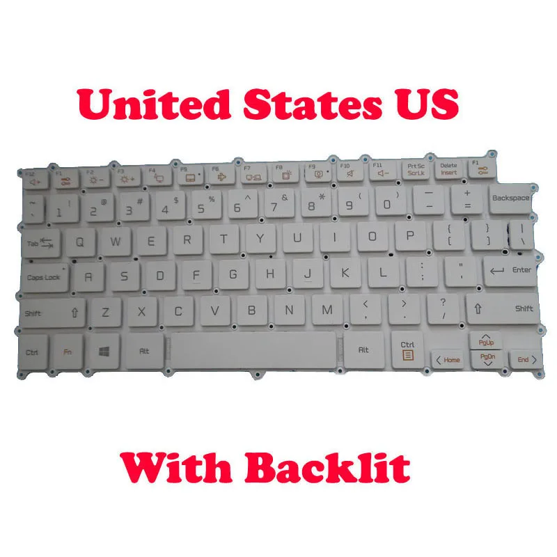 Imagem -03 - Teclado de kr br us gr para lg br tr Eua 13z980 13zd980 13z990 13zb990 13zd990 14z90n 14zd980 14zd980 14zd990 14t90n 14t990