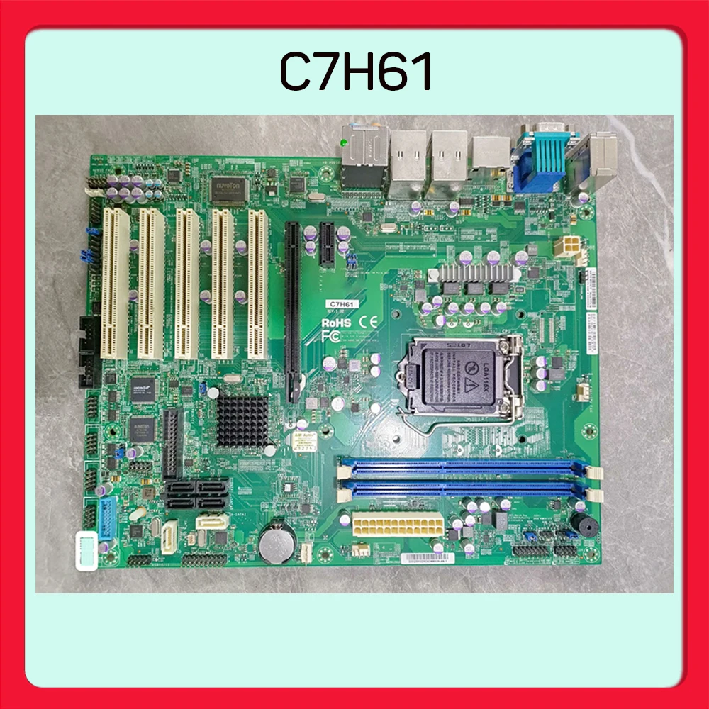 For Supermicro Workstation Equipment Motherboard 1155-Pin C7H61