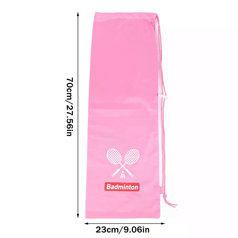 1 قطعة مضارب كرة الريشة سماكة حقيبة مضرب الحقيبة ارتداء مقاومة سعة كبيرة مقاومة للأوساخ الرباط الجيب