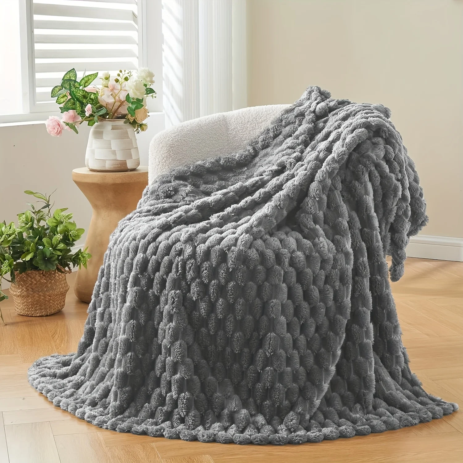 

Soft Lightweight Fleece Throw Blanket For Couch Or Bed 3D Blankets Cozy Fuzzy Flannel Blanket Suitable For All Seasons