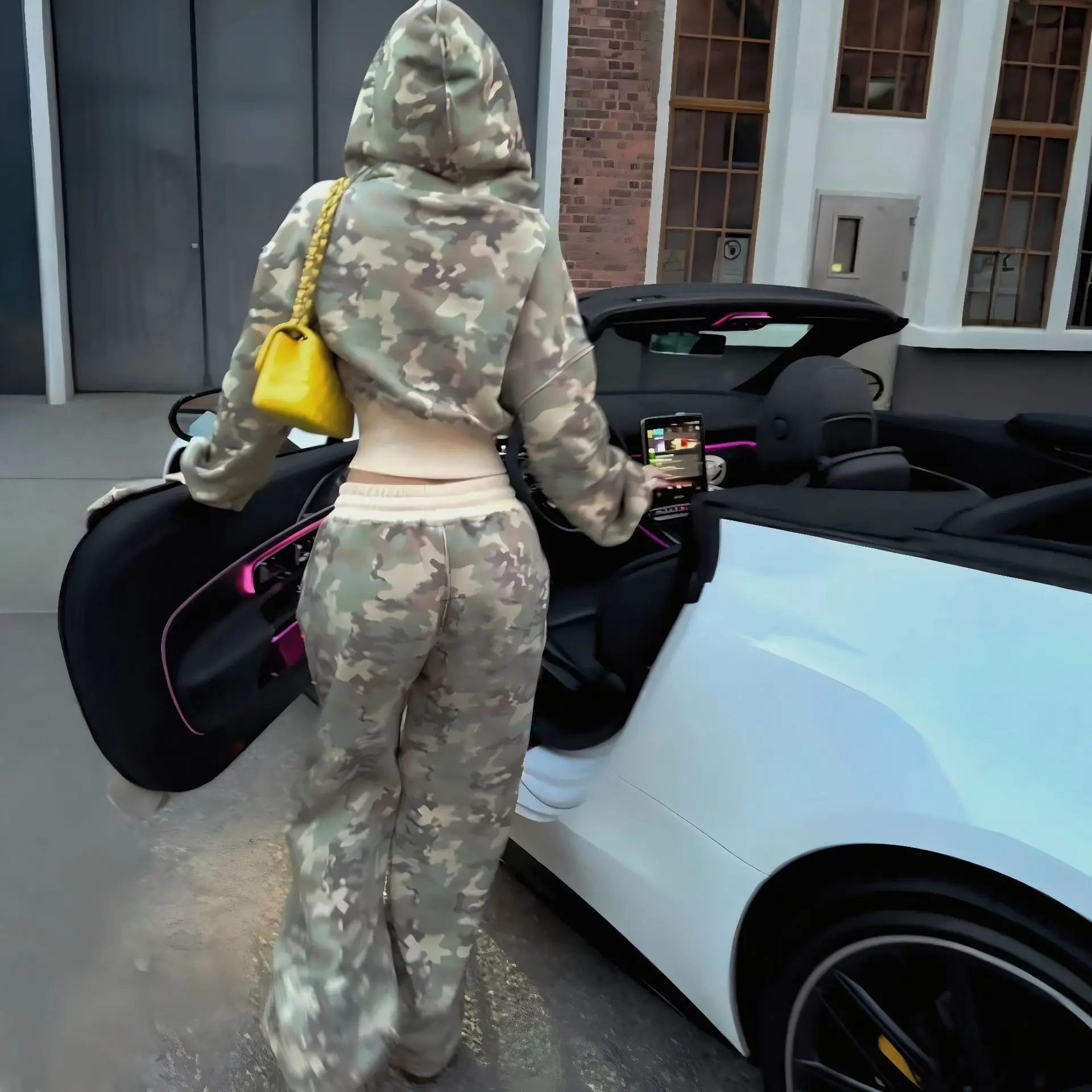 

Gothic Punk American vintage Skull Rhinestone slim jacket Y2K Chic Cool Girls Design Autumn winter zipper hoodie coat streetwear