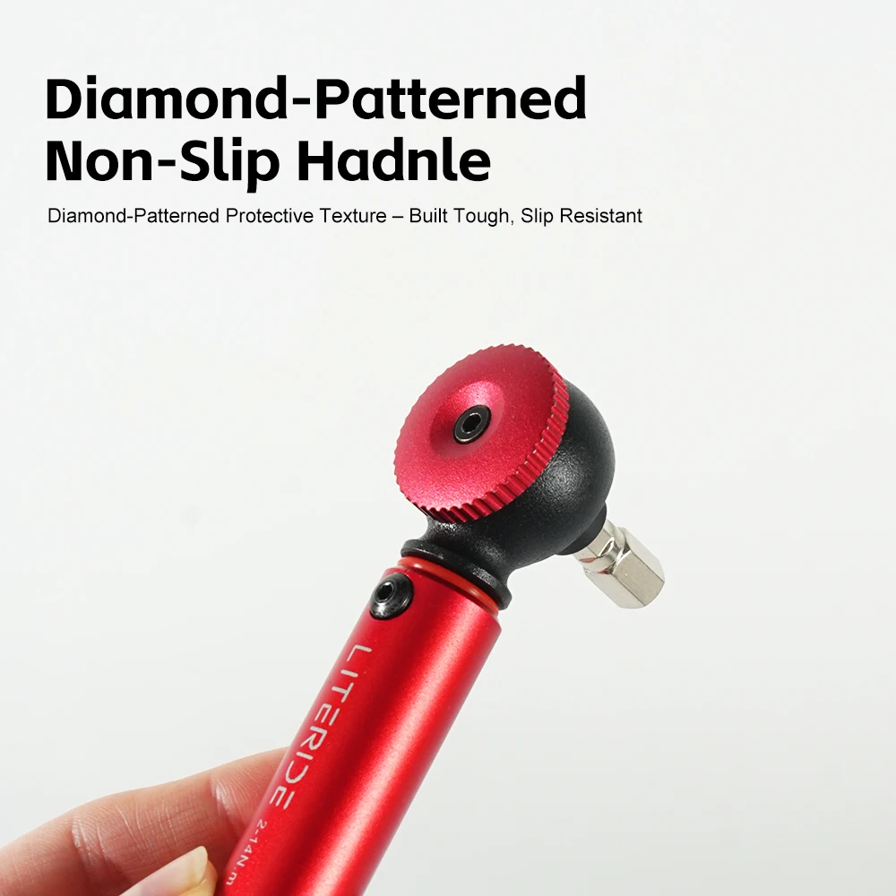 Clé Allen LITERIDE pour vélo, clé à cliquet, tournevis portable pour le cyclisme sur route, kit d'outils pour pneus, outils de réparation manuels pour vélo