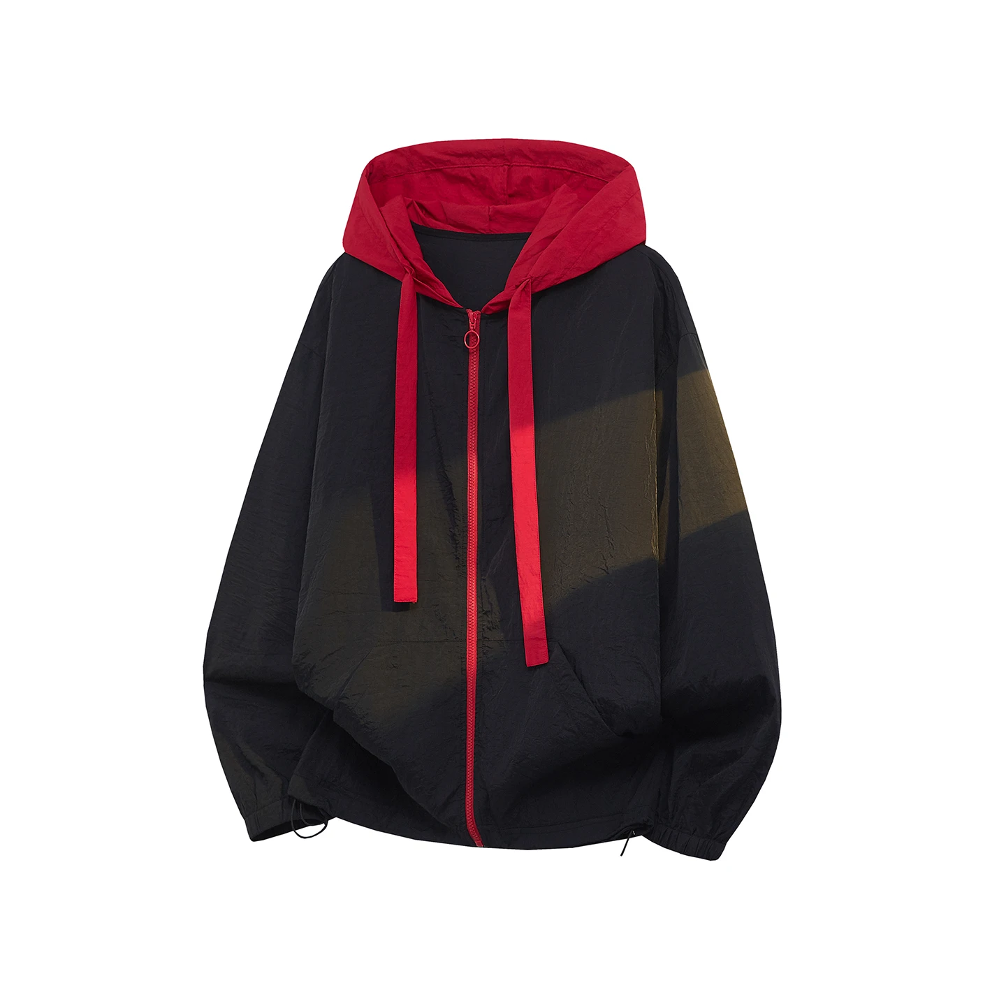 Men's Color-Blocked Lightweight UV-Protective Oversized Hooded Jacket—Available in 4 Color-Blocking Options Perfect for Outdoor