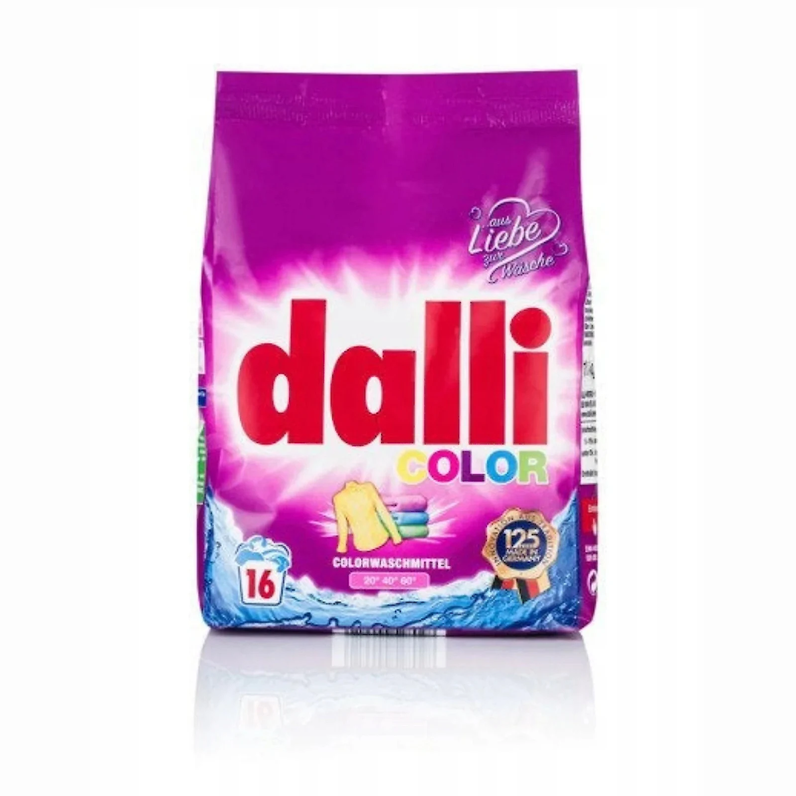 DALLI Color Plus waspoeder 16 wasbeurten 1,04 kg