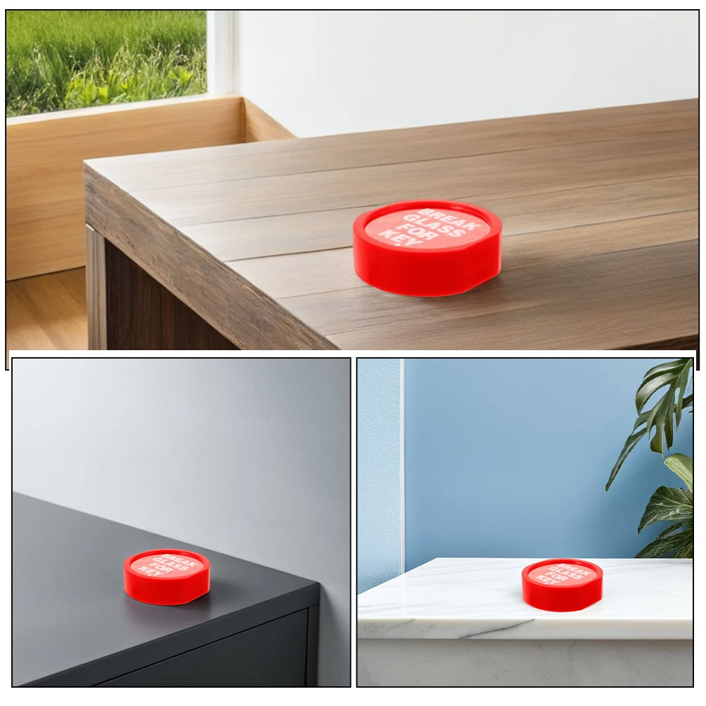 صندوق قفل مفتاح باب الطوارئ يُثبت على الحائط في الهواء الطلق حقيبة تخزين المفاتيح للمفاتيح السلامة من الحرائق مدمج قوي قابل للقفل #4