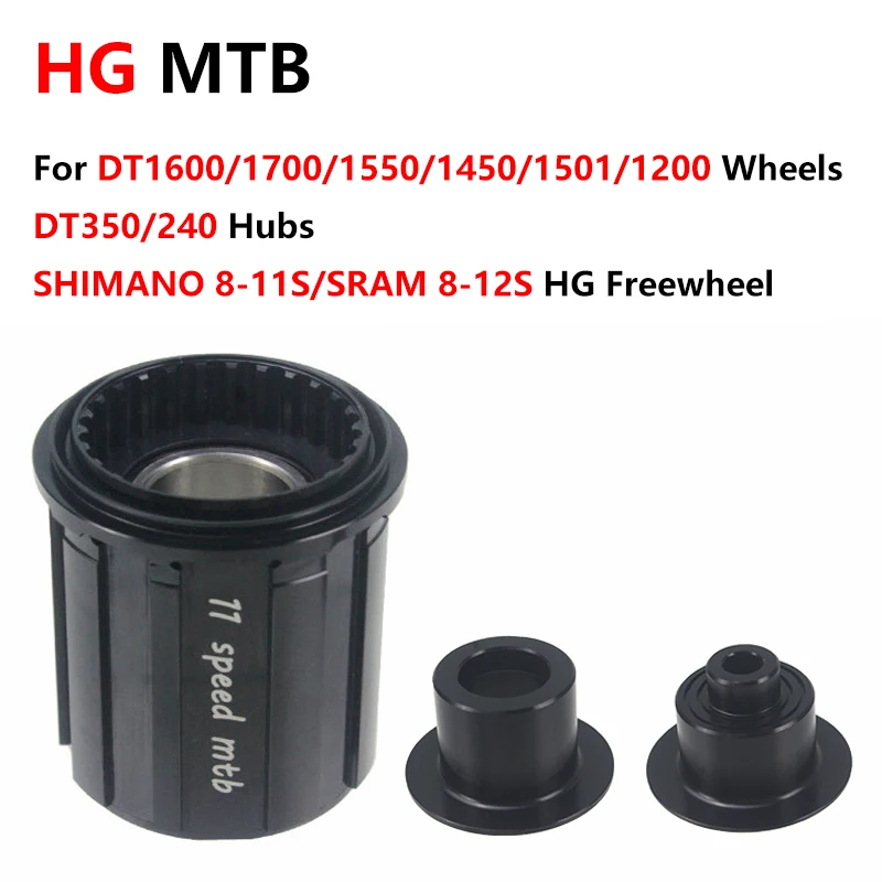 Fahrrad Freilauf DT Hub Body Driver 8-12 Geschwindigkeit MTB Rennrad Freilauf HG Kassettenkern Fahrradnabenkomponenten für DT Swiss 240 350 Naben