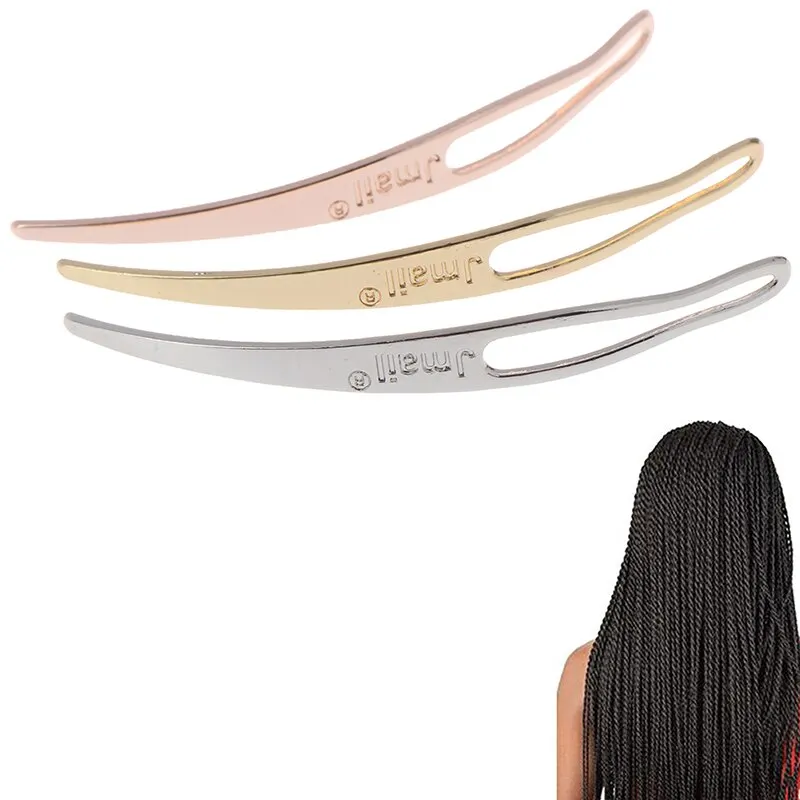 Dreadlocks Tool Craft Sisterlocks Crochet Braid Hair Interlocking Tools Curved Hair Needle For Your Locs Easy