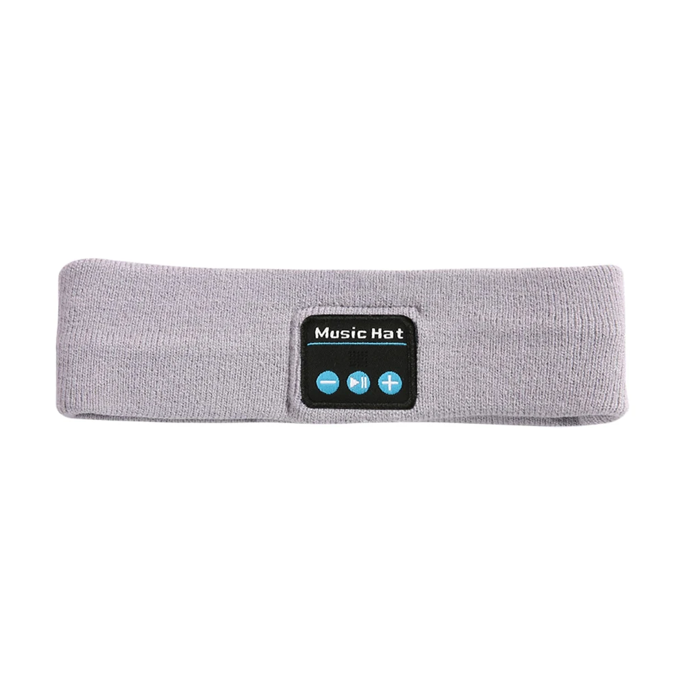 Bluetooth Sports Headband Outdoor Fitness Music Headphones Knitted Sports Headband Call Sleeper Music Eye Mask