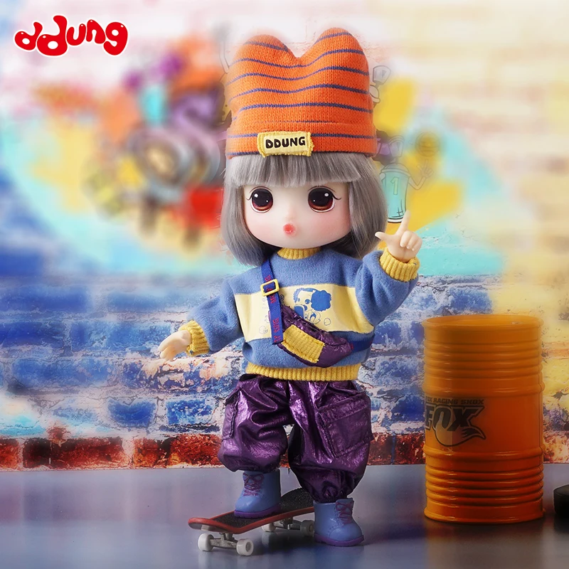 Ddung Panic Boarder Simulation Doll Mjd Anime Pvc 100% Original Action Figure Collection Model Desktop Ornaments Doll Toys