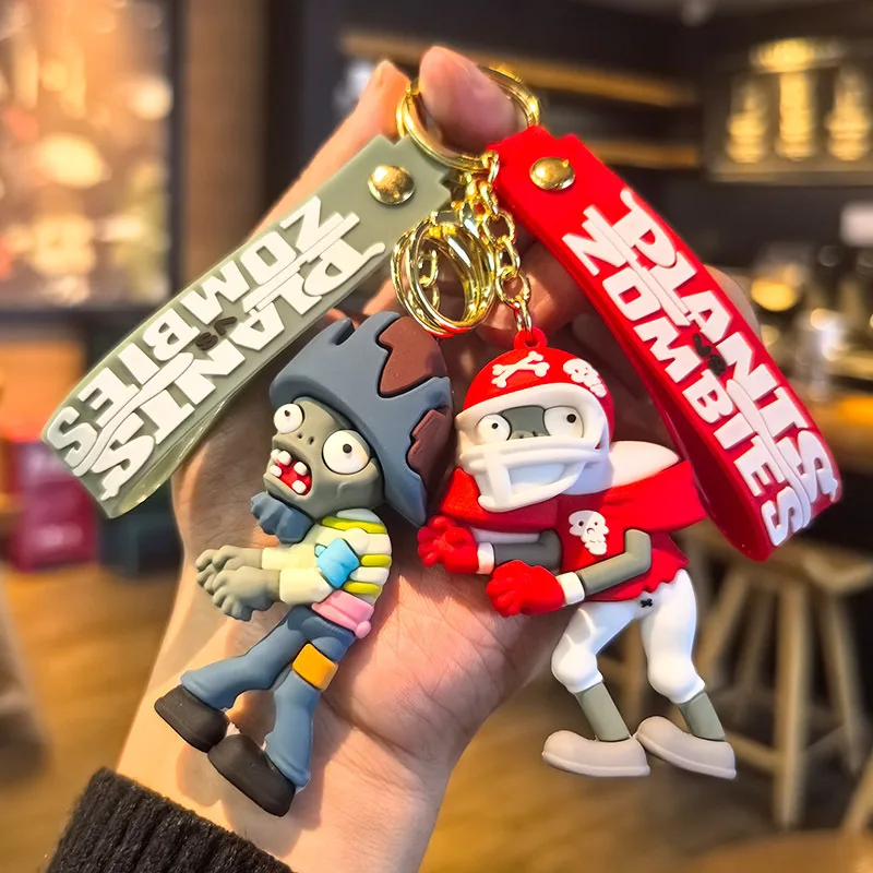

Plants Vs. Zombies Keychain Small Gift Gift Company Doll Cute Children's Gift Personalized Gifts Y2k Fashion Toys Anime