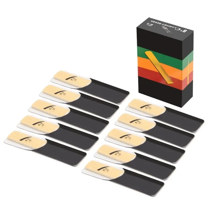 

Clarinet Reeds Set Bb Tone Strength 1.5/2.0/2.5/3.0/3.5/4.0 Wind Instrument Reed Clarinet Accessories Guitar Accessories