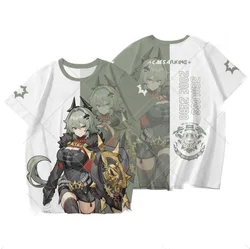 New Game Zenless Zone Zero Caesar King 3D Men's T-shirt Fashion Cool Daily Anime T shirt Street Personality Short Sleeve Y2k Top