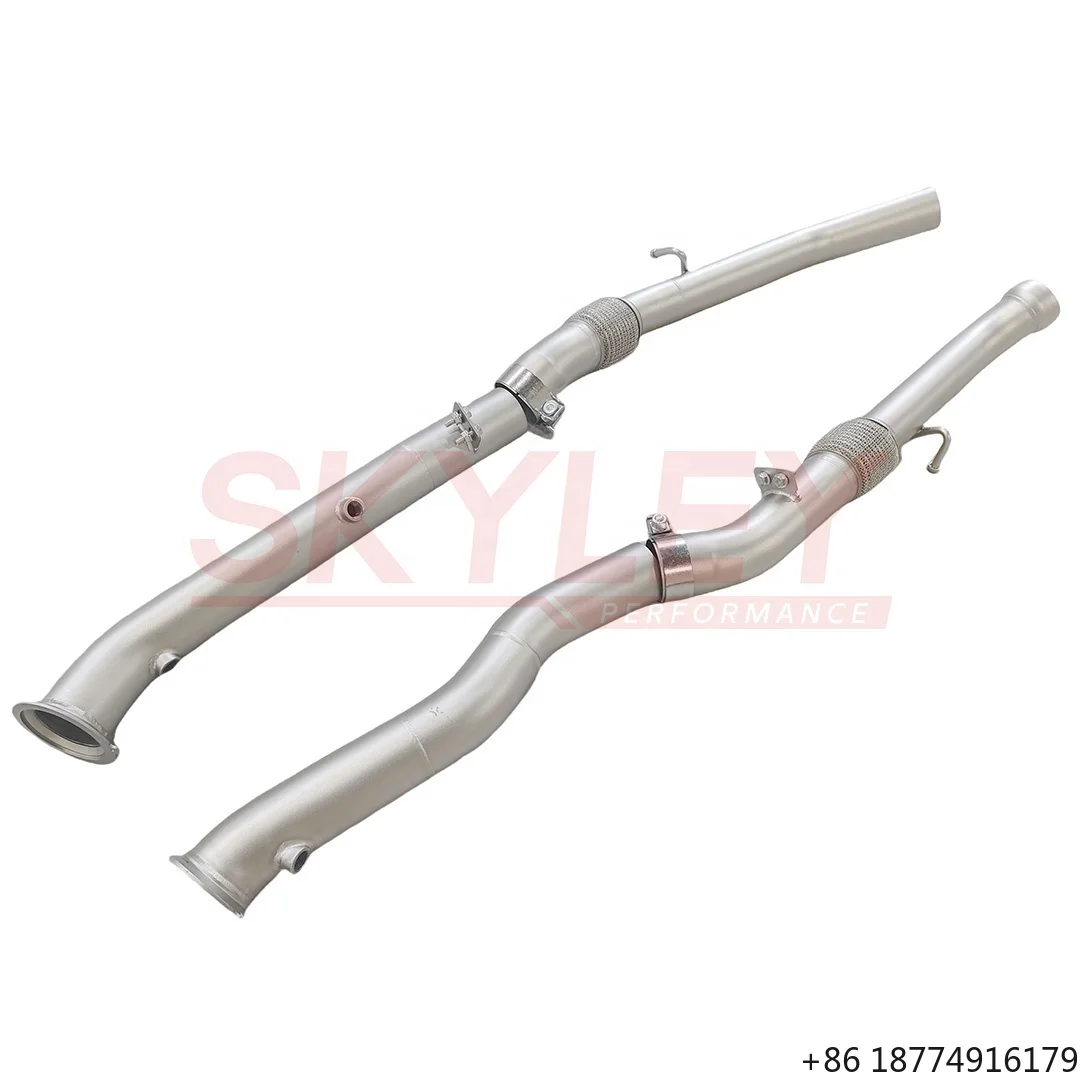 

Custom Performance Exhaust Downpipe for -GLE43 W166 3.0T 2016-2019 Stainless Steel Exhaust Pipes