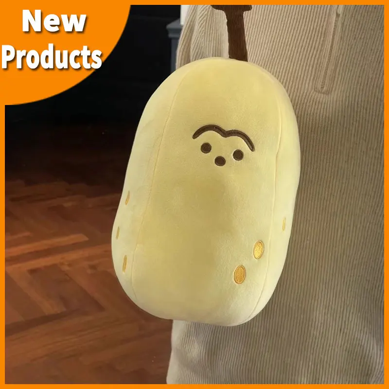 

Милая плюшевая игрушка-утка-груша, забавная мультяшная утка-груша, гора, креативная кукла, желтая утка-груша, подушка-сюрприз, праздничный подарок