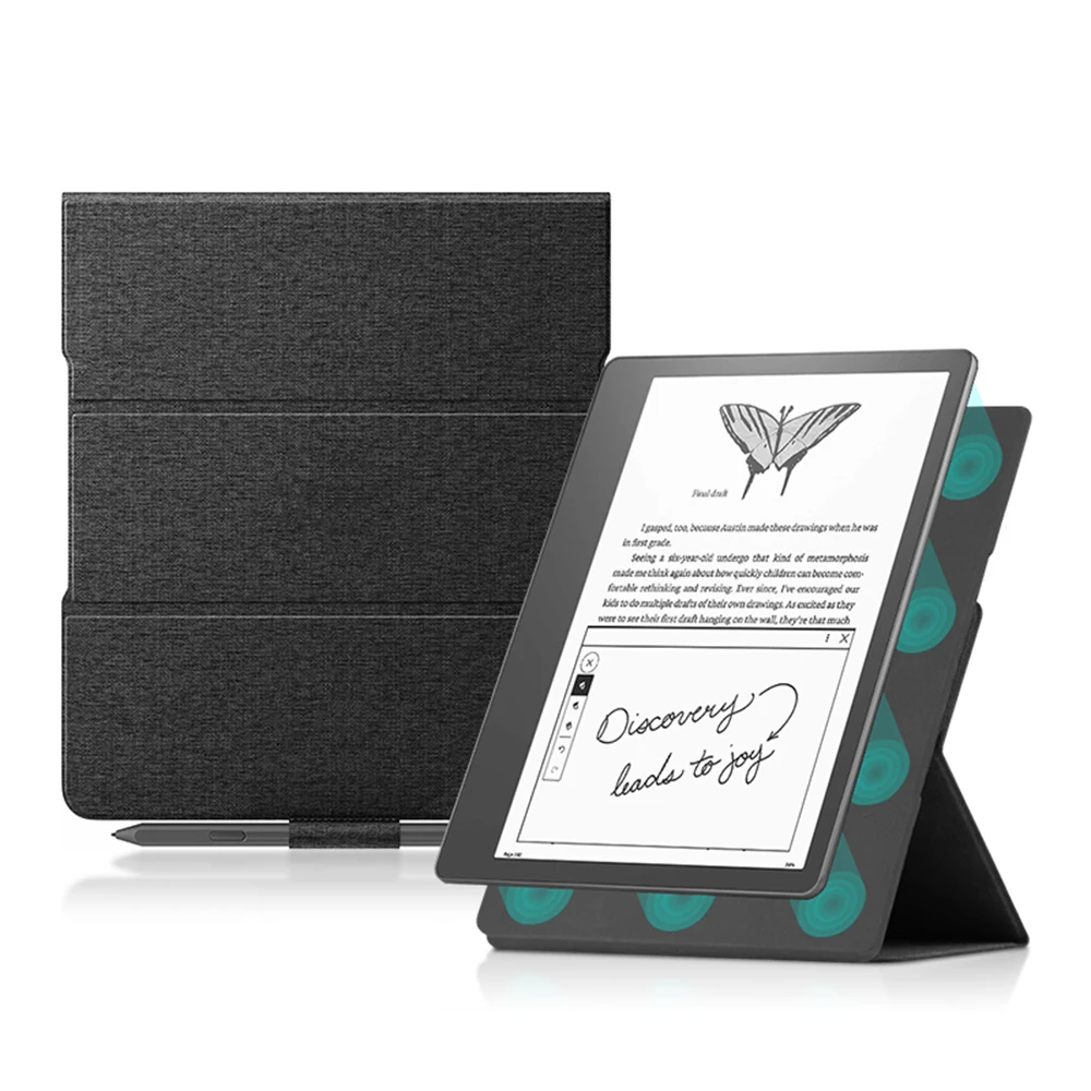 

Magnetic Smart Case For Kindle Scribe 2022 10.2 inch Ebook Case For Kindle Scribe 10.2" PU Leather Folio Cover Auto Sleep Wake