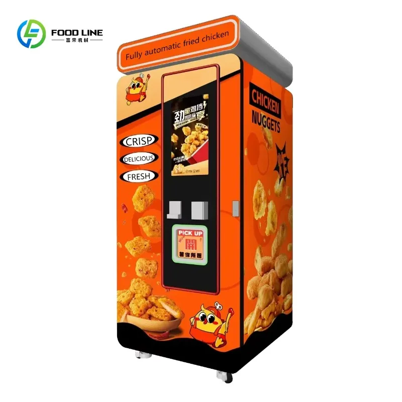 2026 New FL Customized French Fries Vending Machine  35 Second French Fries Machine Automatic Potato Chips Vending Machine