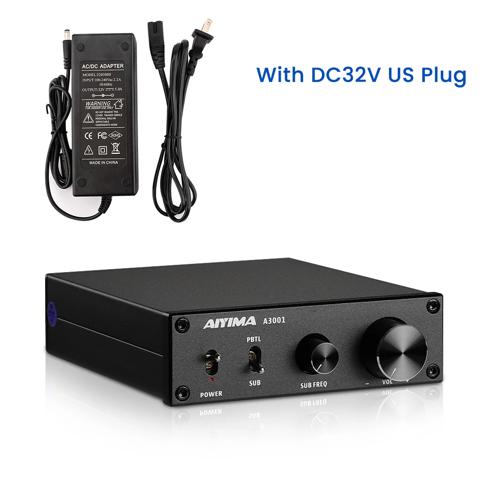 AIYIMA Audio A3001 TPA3255 Subwoofer-Verstärker 300W HIFI Lautsprecherverstärker Mono Sound Power Amplificador Klasse D Heim-Audio-Verstärker 3