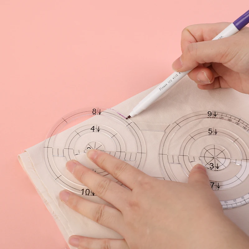 MIUSIE Acrylic Quilting Ruler Template – Inch Patchwork Measuring Tool for DIY Sewing 2