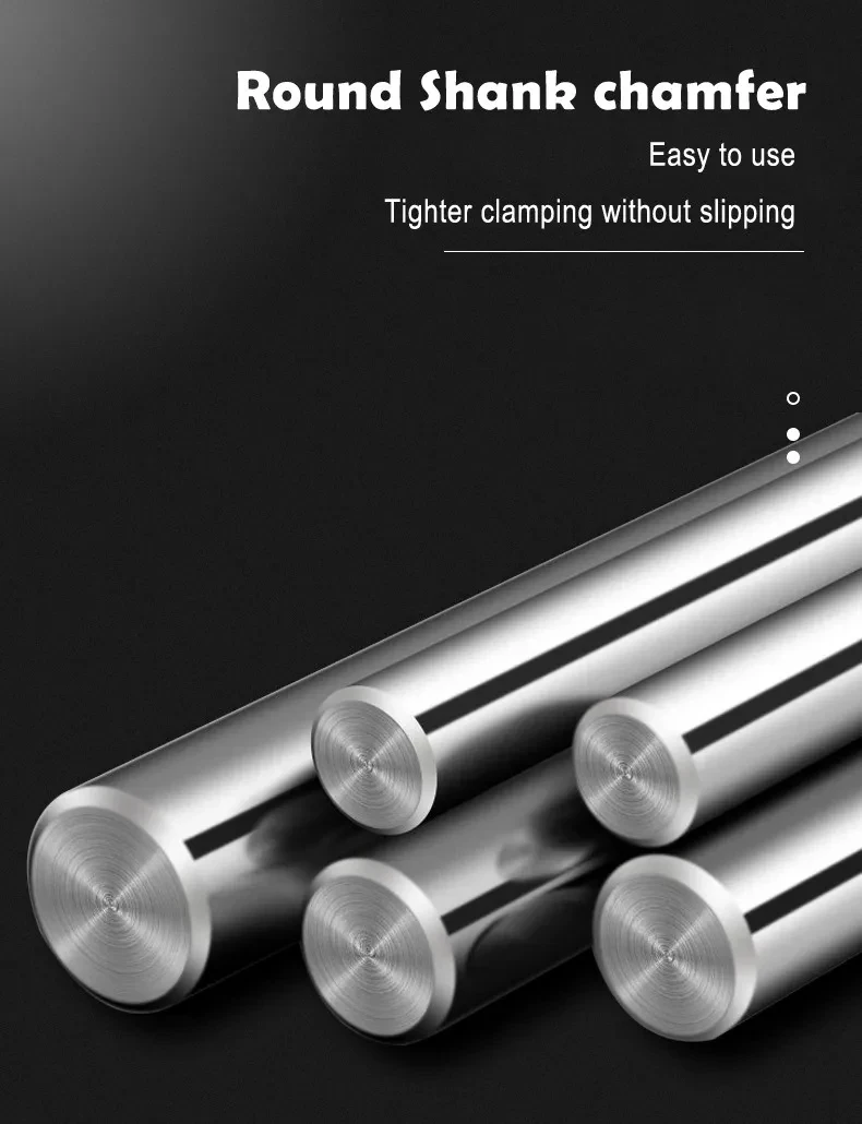 SHAZAM 4-schneidiger Wolframstahl-Fräser, Titanlegierung, spezieller, ungleicher Spiral-Schaftfräser mit geteilter Kante, CNC-Bearbeitungszentrum – Detail 5