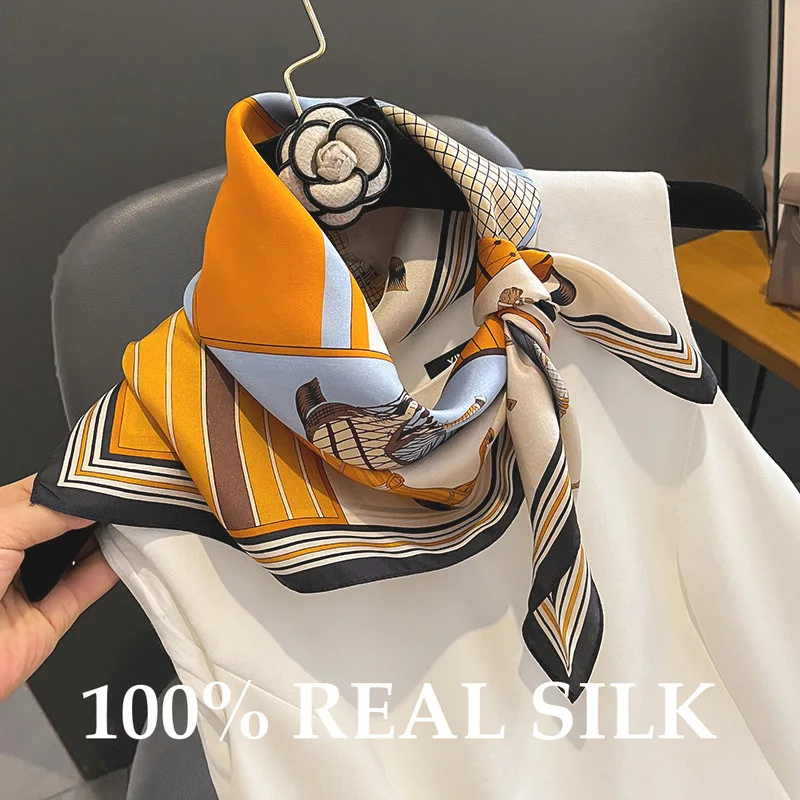 

Элитный модный шарф из 100% натурального шелка для женщин: платок на шею, для волос, квадратный платок, повязка на голову, бандана, хиджаб, пончо, пашмина, шаль