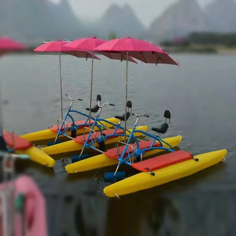 For Megaplant Water Pedal bike with banana infloating buoy Sea Water Bike