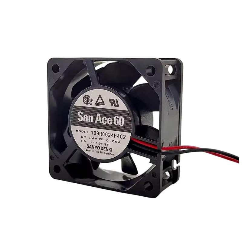NEW ORIGINAL 109R0624H402 24V 0.06A 6CM 6025 60*60*25mm COOLING FAN RADIATOR