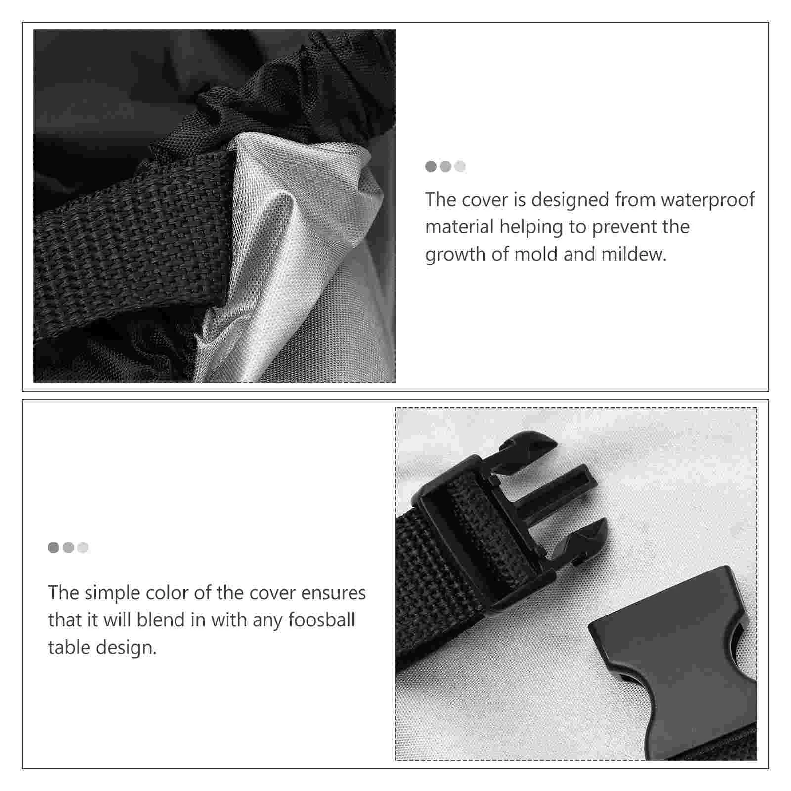 

Foosball Cover Outdoor Football Table Protector Oxford Cloth Professional Hockey Supply