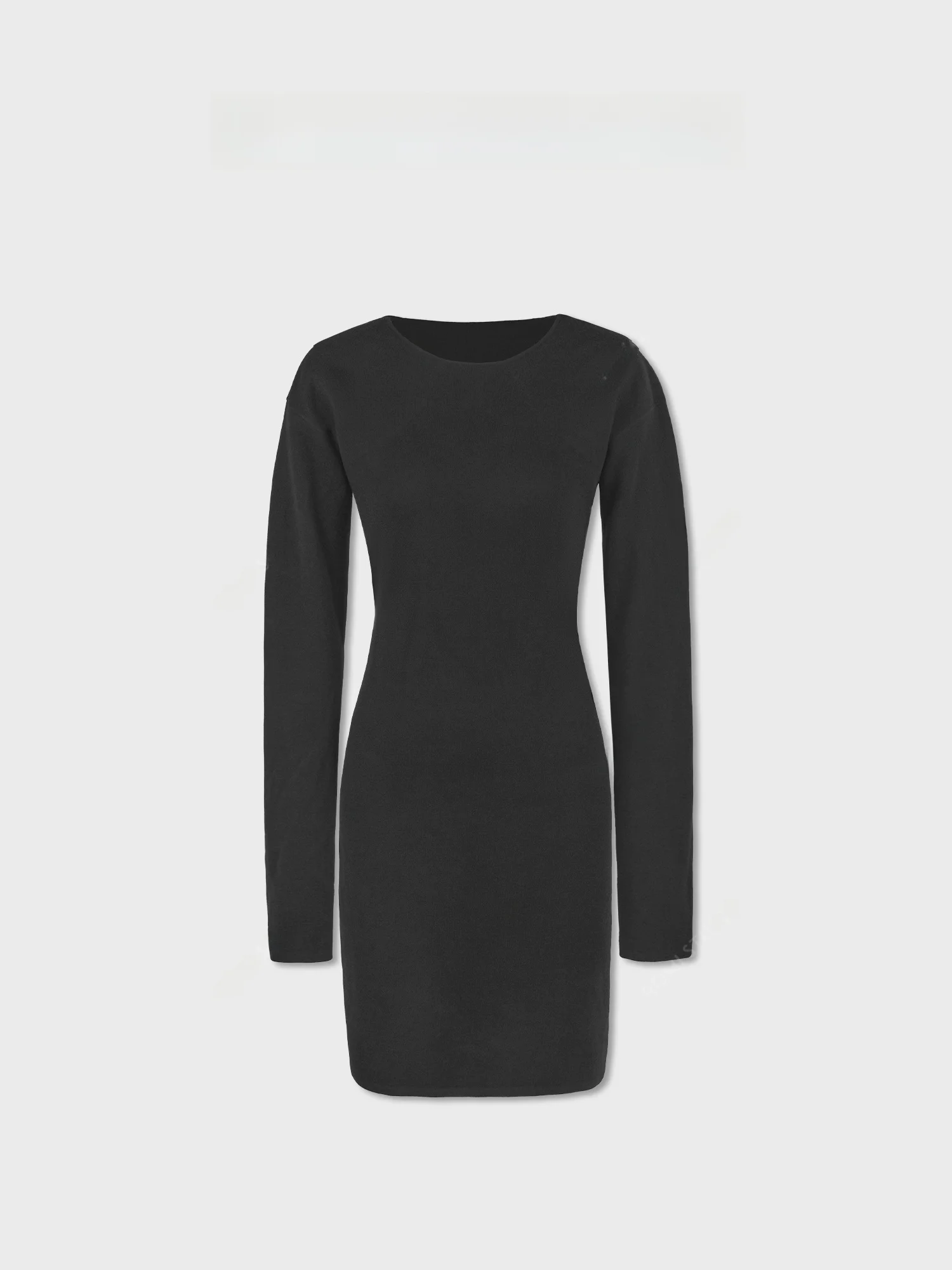 

Вязаное платье Romish Studio из австралийской шерсти с круглым вырезом, средней длины, теплое, повседневное, в стиле А-силуэта, женское