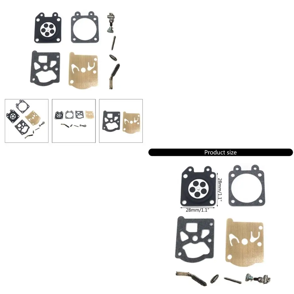  Motorcycle Carburetor Rebuild Kits Repair Gasket Motocross ATV Accessory for 021 023 025 024 026 MS210 MS250 MS240 MS260