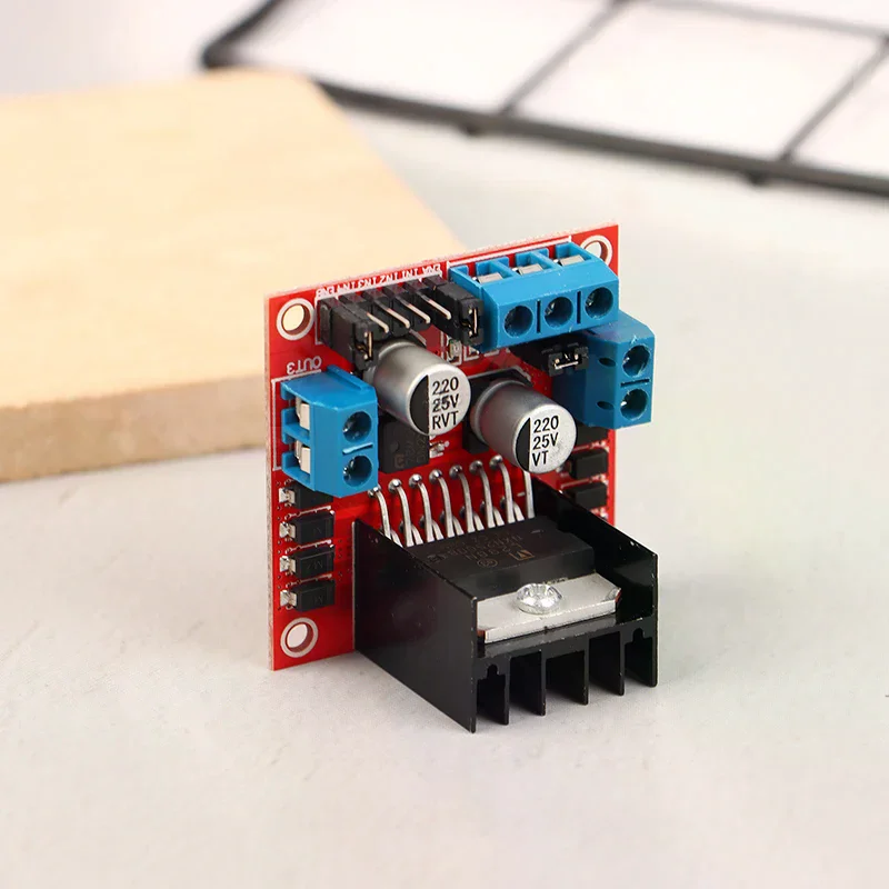 L298N موتور تيار مباشر نموذج مشغل L298N محرك متدرج السيارة الذكية روبوت اللوح بلتيير عالية الطاقة L298 موتور تيار مباشر سائق لاردوينو #4