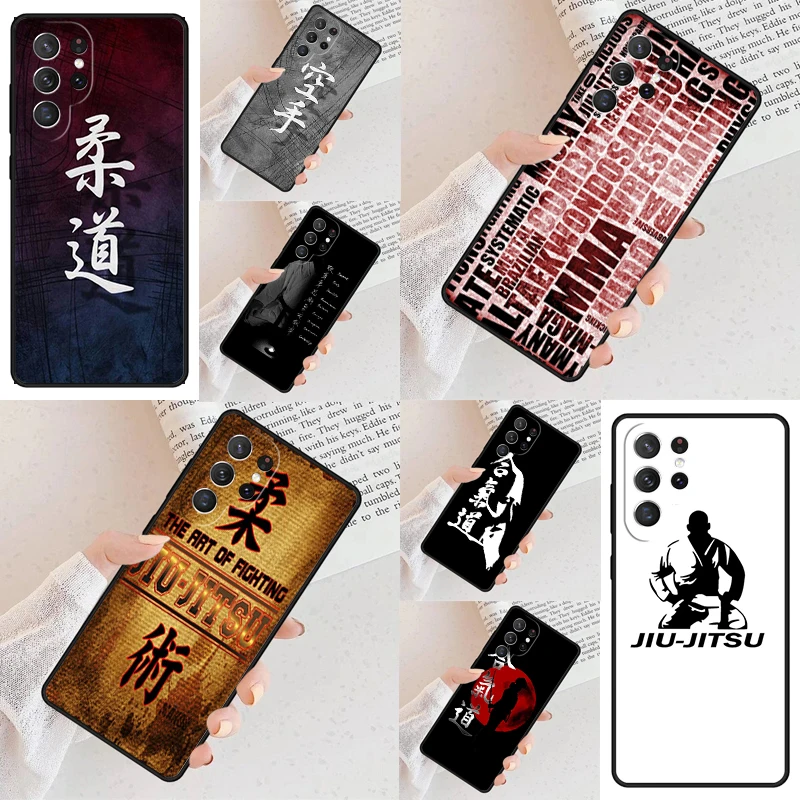 cool Martial Aikido Phone Case For Samsung Galaxy S24 S23 S22 S21 Ultra S10 Note 10 Pro S20 Plus FE S9 S8 Cover