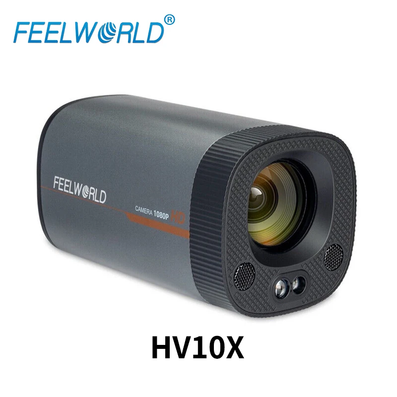 

FEELWORLD HV10X Live Network Camera 1080P 60fps USB HDMI Conference for Desktop Laptop Computer PC Meeting Web