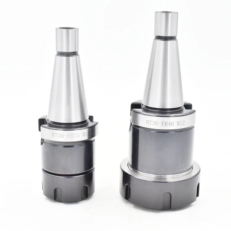 NT30 NT40 ER16 ER20 ER25 ER32 ER40 Tool Holder ISO30 ISO40 Spindl NT ER Collet Chuck 7:24 For Cnc Milling Machine Lather Tools