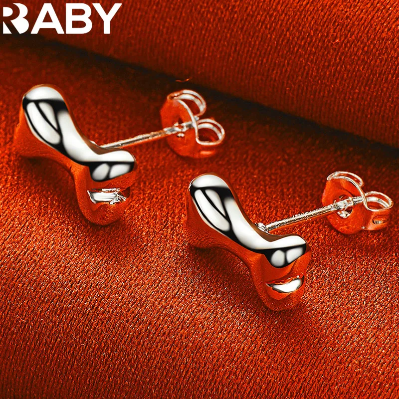 

Серьги-гвоздики женские из серебра 925 пробы