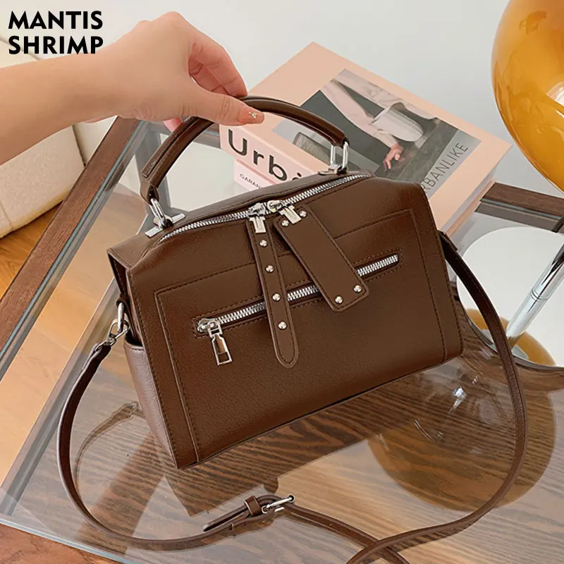 Women Bag Brand Hand Bags for Woman Vintage Square Shoulder Messenger New Fashion High Quality Ladies Cute Crossbody Handbag