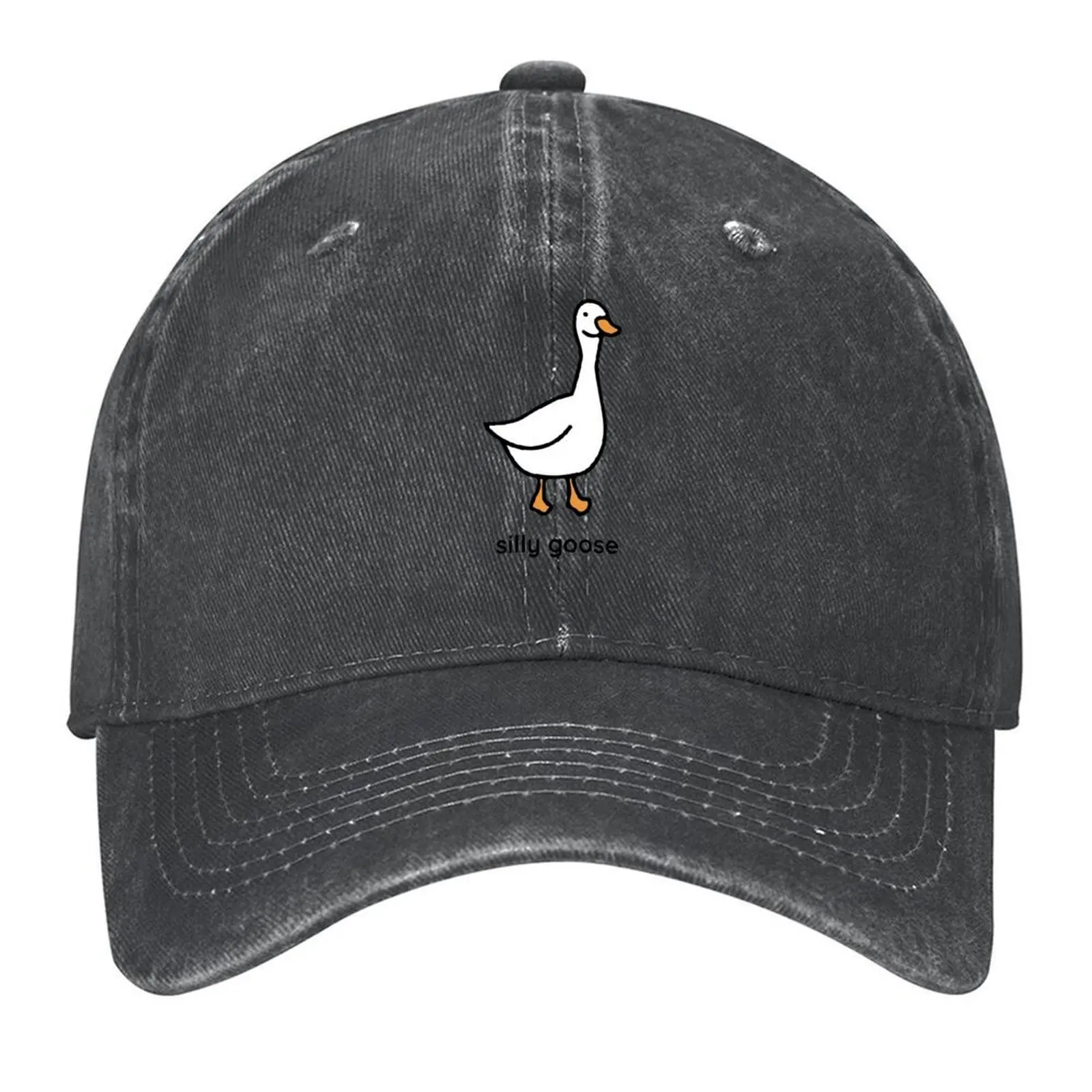

2026 Silly Goose Baseball Cap Beach Bag Cute Fun Hats Big Size Hat Men's Baseball Women's