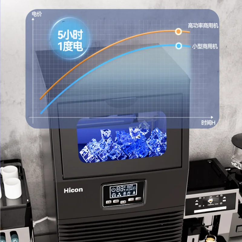 

Коммерческий льдогенератор мощностью 200 Вт с выходом 32 шт., 40 кг, ежедневный квадратный лед и 10-20 минут, изготовление одного льда